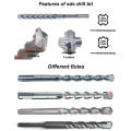 Broca de alvenaria SDS de cabeça reta 34 mm para concreto